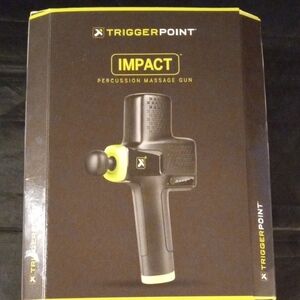 Trigger Point Impact Percussion Massage Gun - Black and Yellow